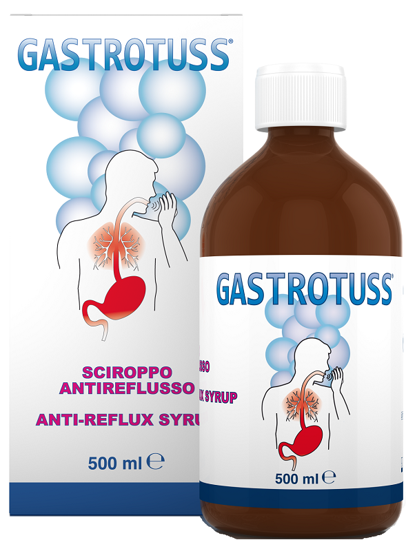 SCIROPPO ANTIREFLUSSO GASTROTUSS 500 ML - Newepa Srl