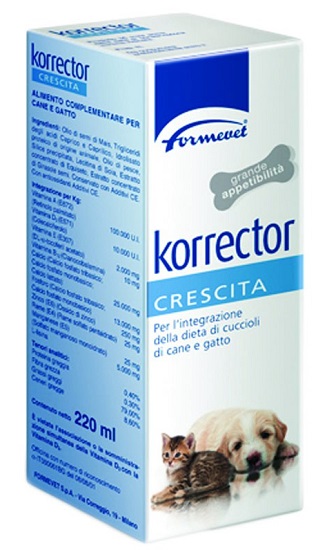 KORRECTOR CRESCITA FLACONE 220 ML - Newepa Srl