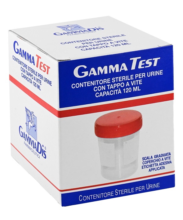 CONTENITORE STERILE PER LA RACCOLTA URINA 120 ML GAMMADIS - Newepa Srl