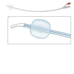 CATETERE FOLEY IN SILICONE PER ADULTI BRILLANT PLUS 2 VIE SENZA SCANALATURE CH16 LUNGHEZZA 41 CM PALLONCINO 10 ML PUNTA TIEMANN 2 FORI 1 PEZZO - Newepa Srl