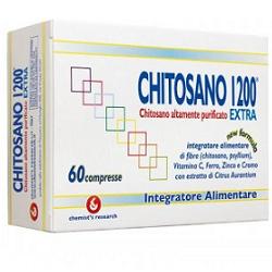 CHITOSANO 1200 EXTRA 60 COMPRESSE - Newepa Srl