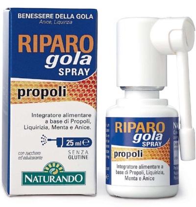 RIPARO GOLA SPRAY 25 ML - Newepa Srl