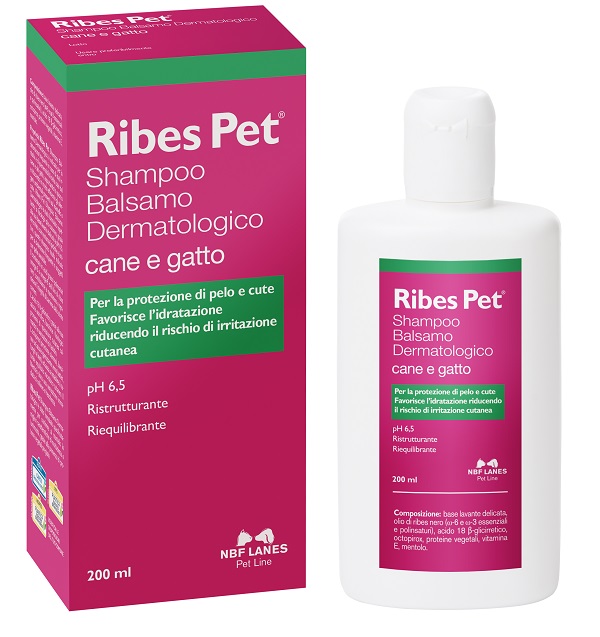 RIBES PET SHAMPOO BALSAMO FLACONE 200 ML - Newepa Srl