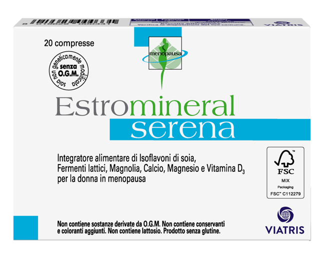 ESTROMINERAL SERENA 20 COMPRESSE - Newepa Srl