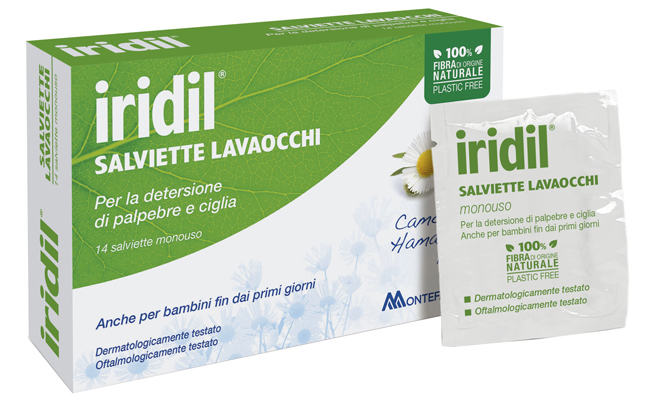 IRIDIL LAVAOCCHI 14 SALVIETTE MONOUSO - Newepa Srl