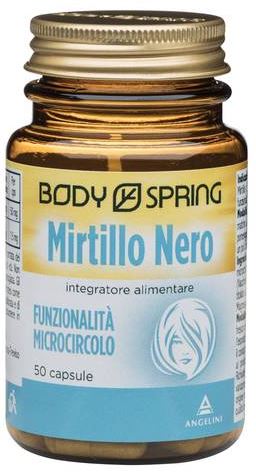 BODY SPRING MIRTILLO NERO 50 CAPSULE - Newepa Srl