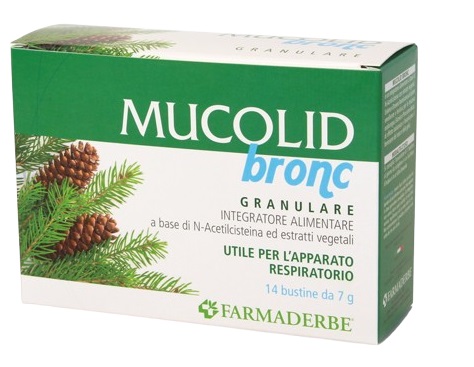 MUCOLID BRONC GRANULARE 14 BUSTINE - Newepa Srl