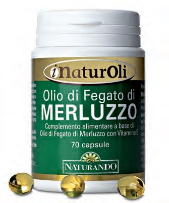 NATUROLI OLIO DI FEGATO DI MERLUZZO 70 CAPSULE MOLLI - Newepa Srl