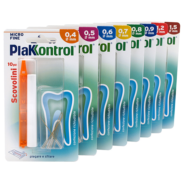 PLAKKONTROL MINIGRIP SCOVOLINO 0,5 MM 10 PEZZI - Newepa Srl