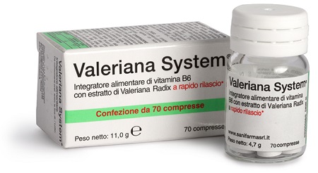 VALERIANA SYSTEM 70 COMPRESSE - Newepa Srl