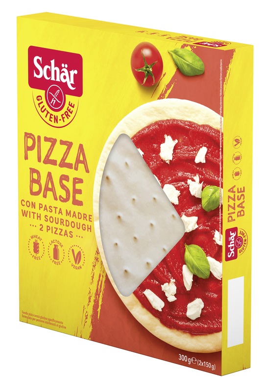 SCHAR PIZZA BASE SENZA LATTOSIO 2 PEZZI DA 150 G - Newepa Srl