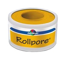 CEROTTO IN ROCCHETTO MASTER-AID ROLLPORE TESSUTO NON TESSUTO 5X5 - Newepa Srl