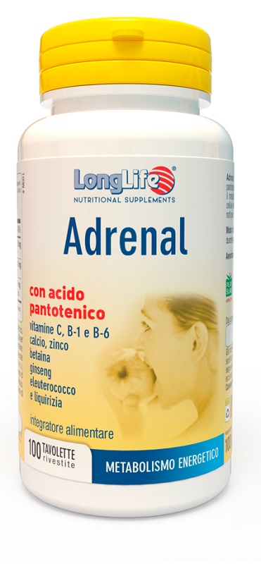 LONGLIFE ADRENAL 100 TAVOLETTE MASTICABILI RIVESTITE - Newepa Srl