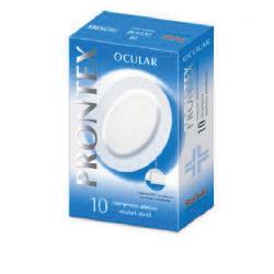 COMPRESSA PRONTEX OCULAR COMPRESSA ADESIVA OCULARE 10 PEZZI - Newepa Srl