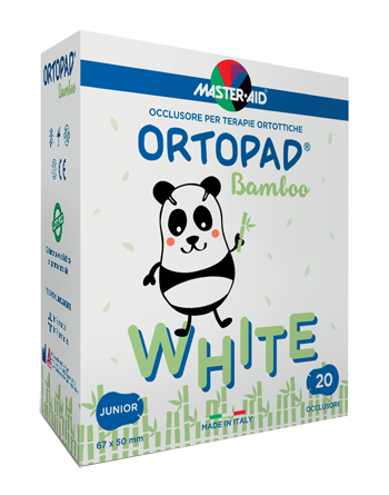 CEROTTO OCULARE PER ORTOTTICA ORTOPAD BIANCO JUNIOR 20 PEZZI - Newepa Srl