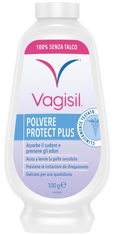 VAGISIL POLVERE PROTECT PLUS IGIENE FEMMINILE 100 G - Newepa Srl