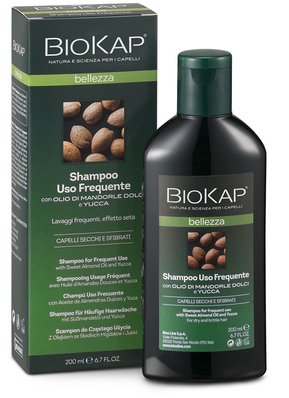 BIOKAP BELLEZZA SHAMPOO USO FREQUENTE 200 ML BIOSLINE - Newepa Srl