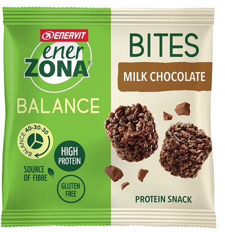 ENERZONA BITES MILK CHOCOLATE 1 BUSTINA - Newepa Srl