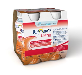 RESOURCE ENERGY ALBICOCCA 4 BOTTIGLIE 200 ML - Newepa Srl