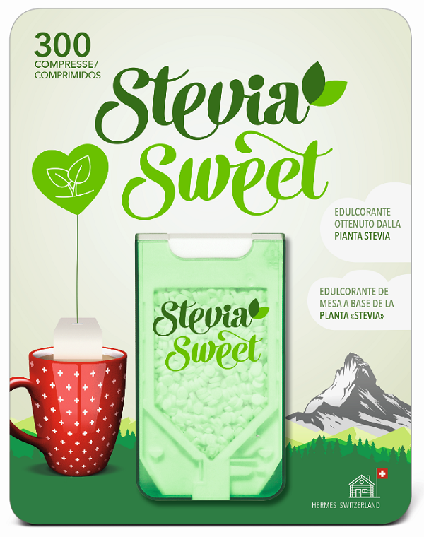 HERMESETAS STEVIA 300 COMPRESSE - Newepa Srl