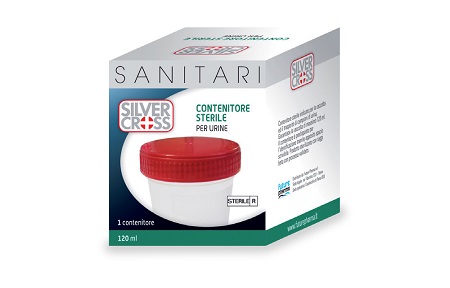 SILVER CROSS CONTENITORE URINA 120ML - Newepa Srl