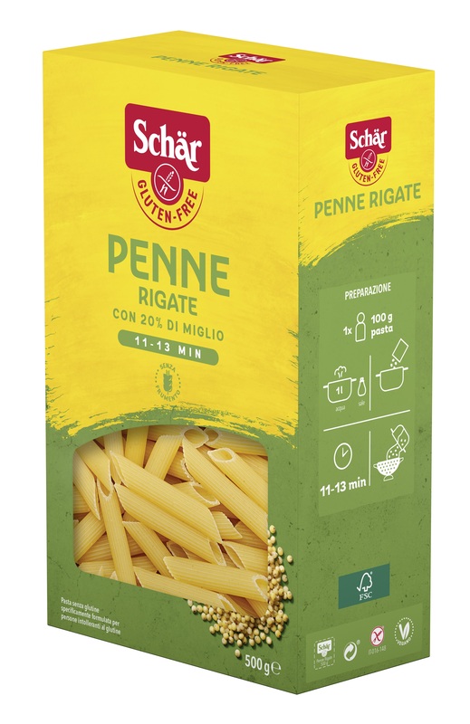SCHAR PENNE RIGATE 500 G - Newepa Srl