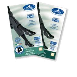CALZA UOMO COTONE 140 DENARI GRANDE BLU - Newepa Srl