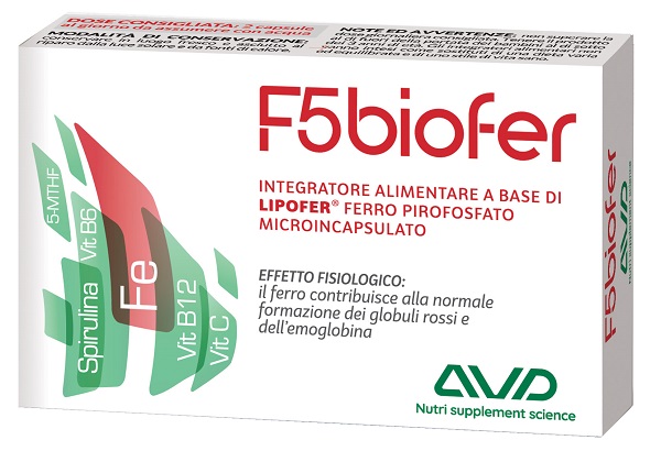 F5 BIOFER 30 CAPSULE BLISTER 14,8 G - Newepa Srl