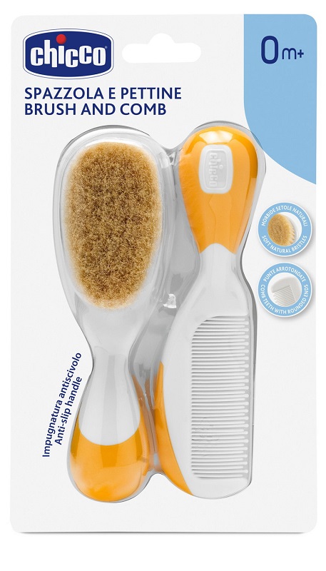 CHICCO SPAZZOLA + PETTINE ARANCIONE - Newepa Srl