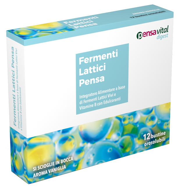 FERMENTI LATTICI VIVI E VITAMINE B 12 VANIGLIA BUSTINE OROSOLUBILI - Newepa Srl