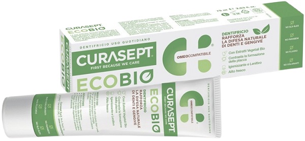 CURASEPT PHARMADENT ECOBIO DENTIFRICIO 75 ML - Newepa Srl