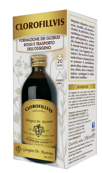 CLOROFILLVIS LIQUIDO ANALCOLICO 200 ML - Newepa Srl
