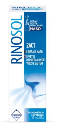 SPRAY NASALE RINOSOL 2ACT 15 ML - Newepa Srl