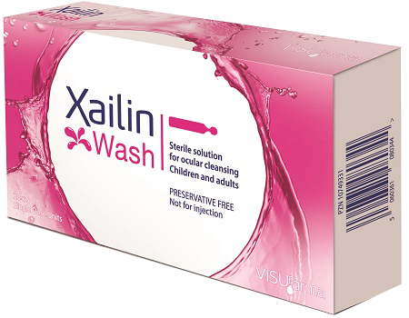 XAILIN WASH SOLUZIONE STERILE OCULARE 20 FLACONCINI 5 ML MONODOSE - Newepa Srl