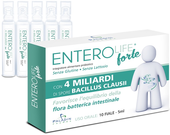 ENTEROLIFE FORTE 4 MILIARDI 10 FIALE DA 5 ML - Newepa Srl