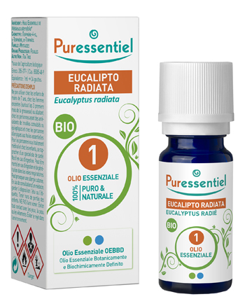 PURESSENTIEL EUCALIPTO RADIATA OLIO ESSENZIALE BIO 10 ML - Newepa Srl