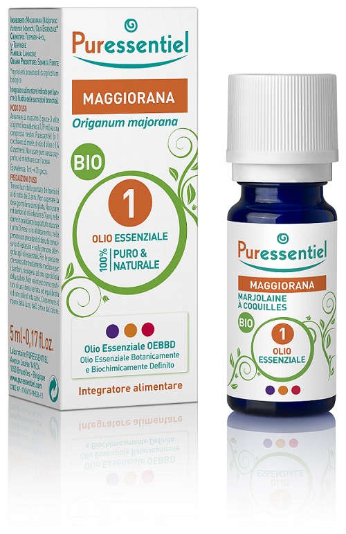 PURESSENTIEL MAGGIORANA OLIO ESSENZIALE BIO 5 ML - Newepa Srl