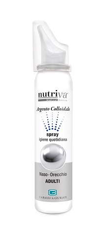 NUTRIVA ARGENTO COLLOIDALE NASO/ORECCHIE 100 ML - Newepa Srl