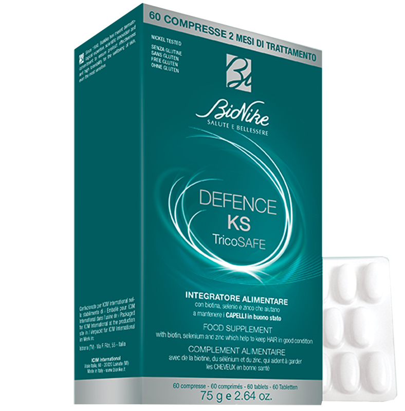 DEFENCE KS TRICOSAFE 36 COMPRESSE - Newepa Srl