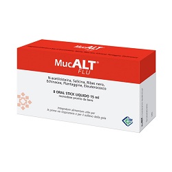 MUCALT FLU 8 ORAL STICK MONODOSE - Newepa Srl