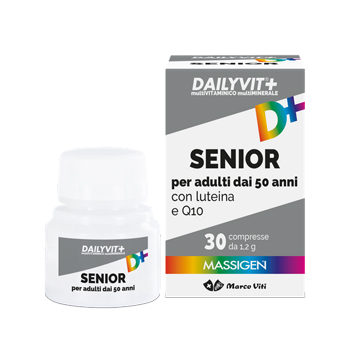 MASSIGEN SENIOR MULTIVITAMINICO E MULTIMINERALE 30 COMPRESSE RIVESTITE - Newepa Srl
