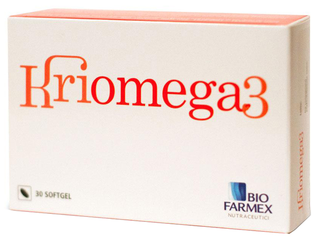 KRIOMEGA 3 30 CAPSULE SOFTGEL - Newepa Srl