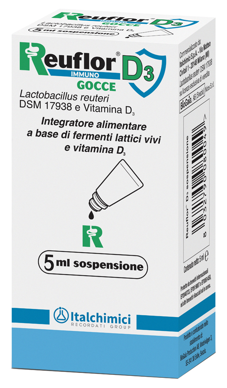 REUFLOR D3 GOCCE 5 ML - Newepa Srl