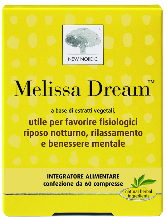 MELISSA DREAM 60 COMPRESSE - Newepa Srl