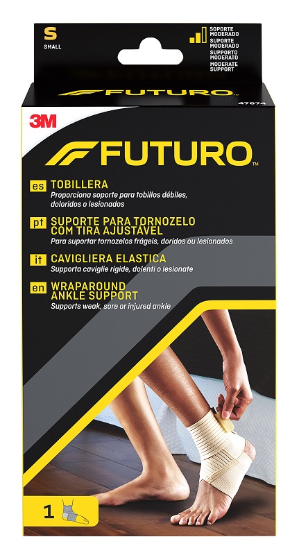 CAVIGLIERA ELASTICA FUTURO SMALL DIMENSIONE 18/20,5CM - Newepa Srl