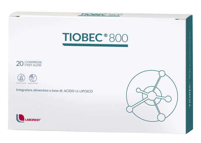 TIOBEC 800 20 COMPRESSE FAST-SLOW 36 G - Newepa Srl
