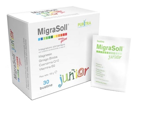MIGRASOLL JUNIOR ASTUCCIO 30 BUSTE - Newepa Srl