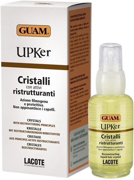 GUAM UPKER CRISTALLI RISTRUTTURANTI CAPELLI 50 ML - Newepa Srl