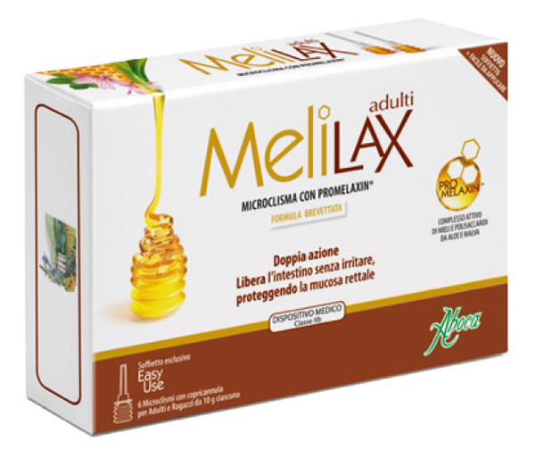 MELILAX ADULTI MICROCLISMI 6 PEZZI 10 G - Newepa Srl