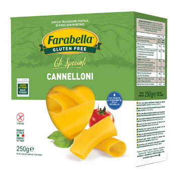 FARABELLA CANNELLONI 250 G - Newepa Srl